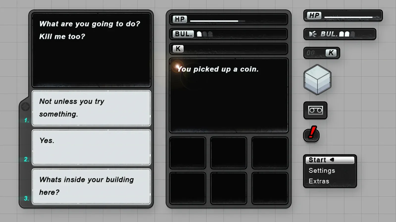 Various UI elements laid out in a grid.